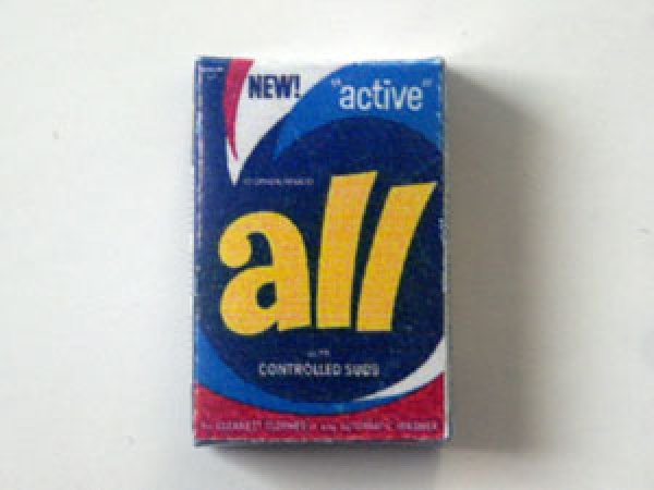 ミニチュア　1/12サイズのパッケージ