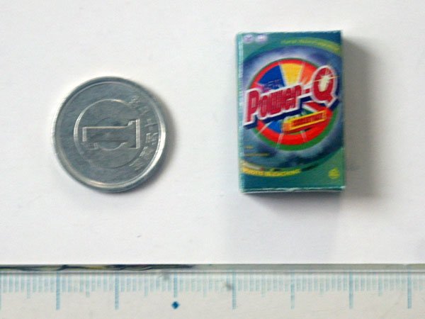 ミニチュア　1/12サイズのパッケージ