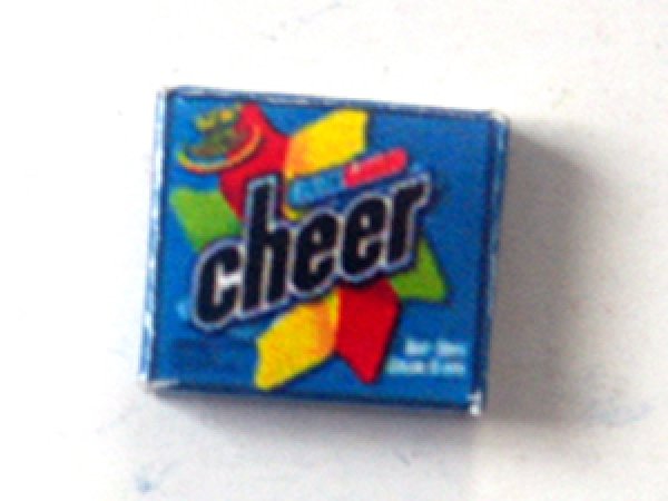 ミニチュア　1/12サイズのパッケージ