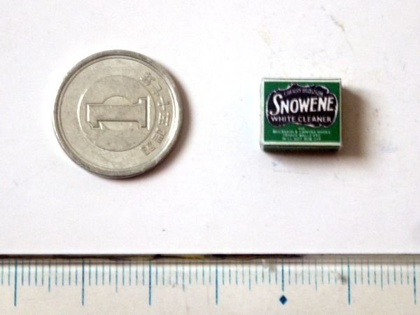 ミニチュア　1/12サイズのパッケージ