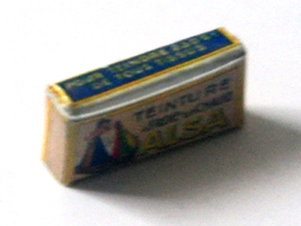 ミニチュア　1/12サイズのパッケージ