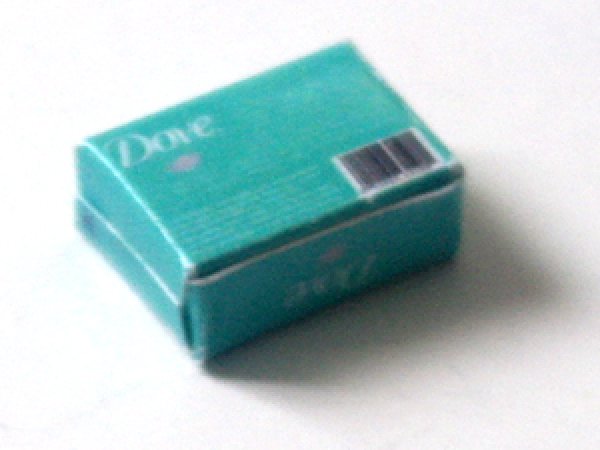 ミニチュア　1/12サイズのパッケージ