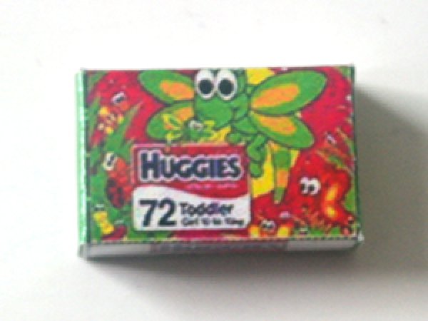 ミニチュア　1/12サイズのパッケージ