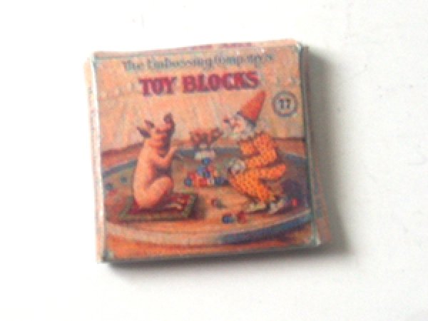 ミニチュア　1/12サイズのパッケージ