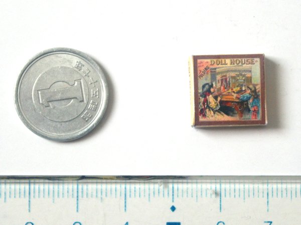 ミニチュア　1/12サイズのパッケージ