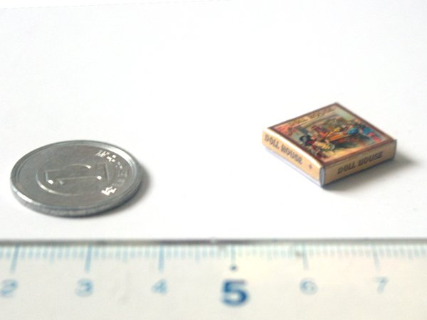 ミニチュア　1/12サイズのパッケージ