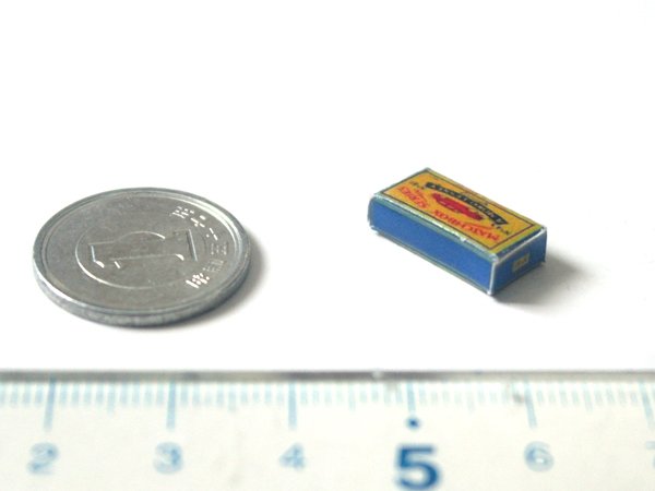 ミニチュア　1/12サイズのパッケージ