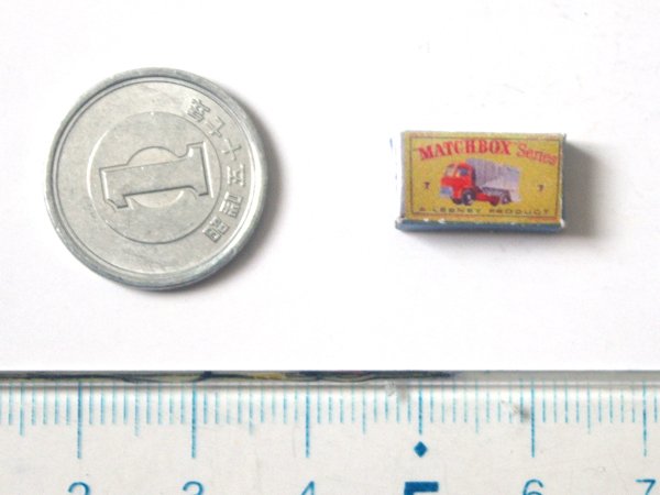 ミニチュア　1/12サイズのパッケージ