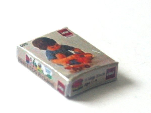 ミニチュア　1/12サイズのパッケージ