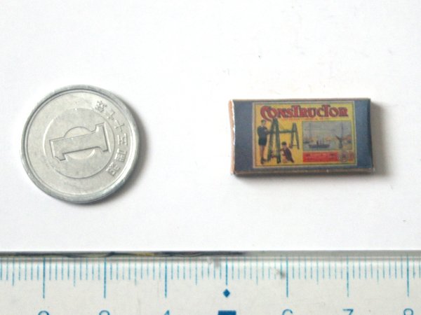 ミニチュア　1/12サイズのパッケージ