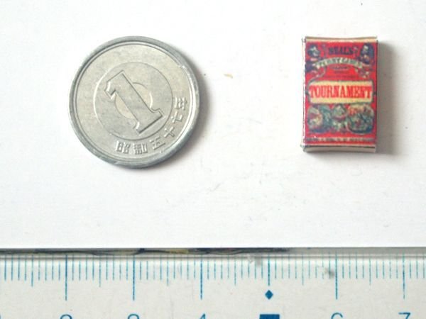 ミニチュア　1/12サイズのパッケージ