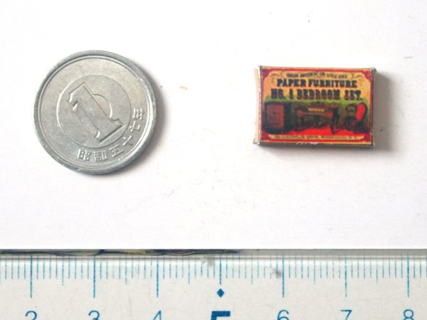 ミニチュア　1/12サイズのパッケージ