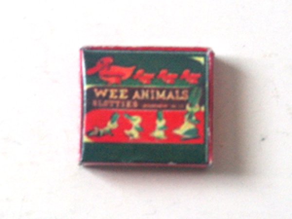 ミニチュア　1/12サイズのパッケージ