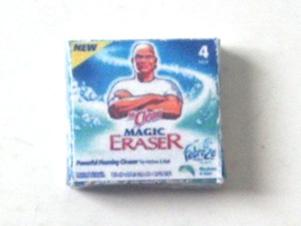 ミニチュア　1/12サイズのパッケージ