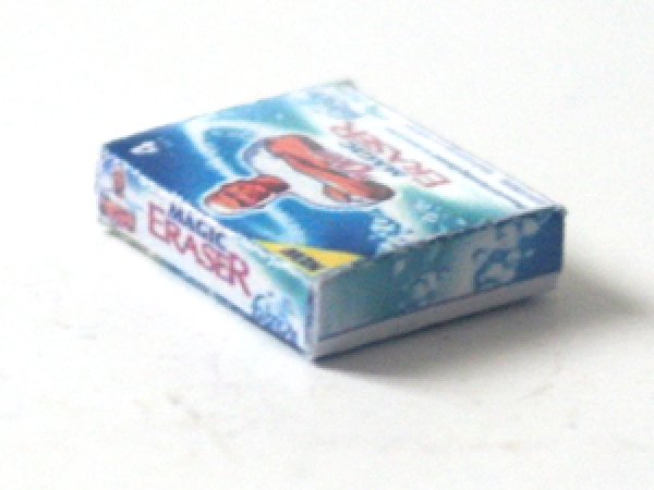 ミニチュア　1/12サイズのパッケージ