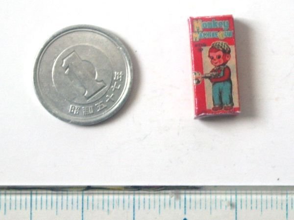 ミニチュア　1/12サイズのパッケージ