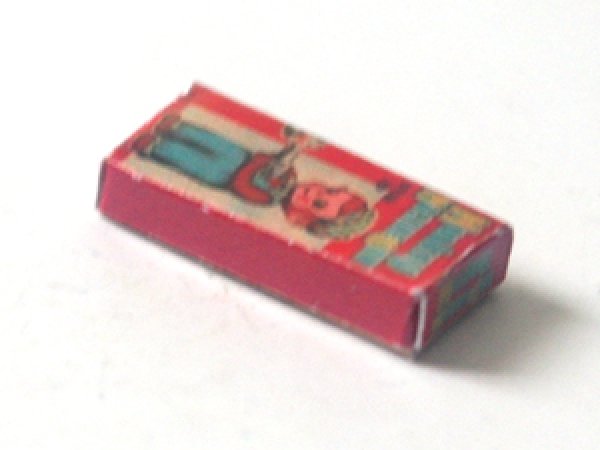 ミニチュア　1/12サイズのパッケージ