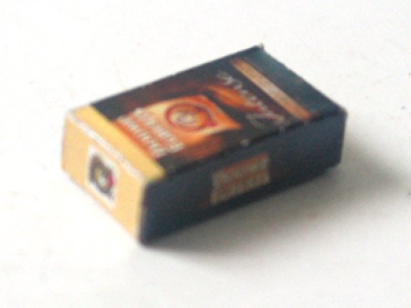 ミニチュア　1/12サイズのパッケージ