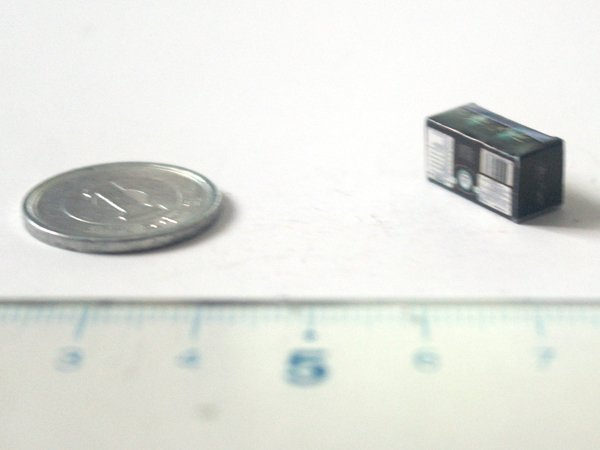 ミニチュア　1/12サイズのパッケージ