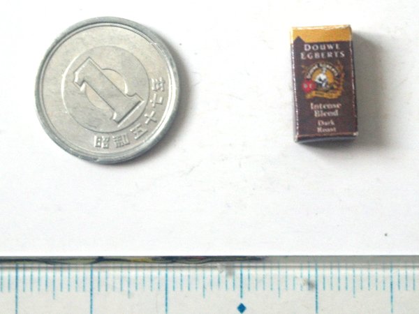 ミニチュア　1/12サイズのパッケージ