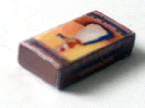 ミニチュア　1/12サイズのパッケージ