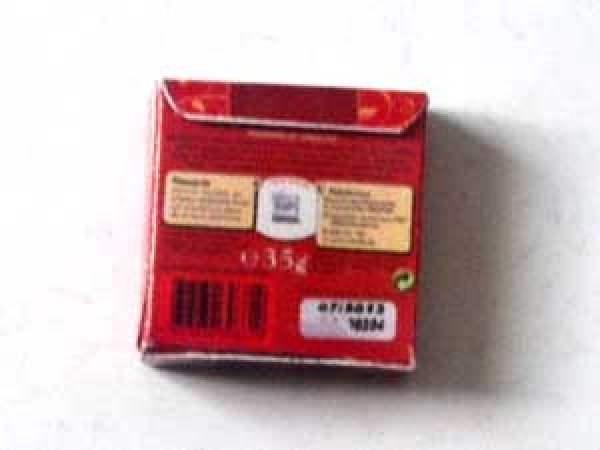 ミニチュア　1/12サイズのパッケージ