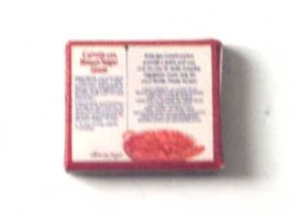 ミニチュア　1/12サイズのパッケージ