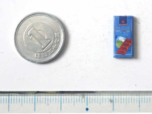 ミニチュア　1/12サイズのパッケージ