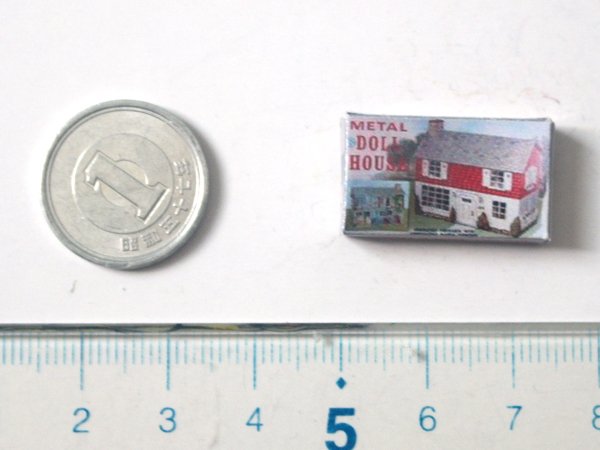 ミニチュア　1/12サイズのパッケージ