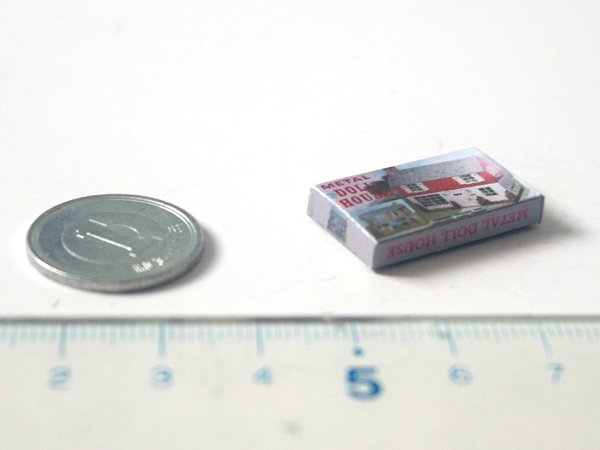ミニチュア　1/12サイズのパッケージ