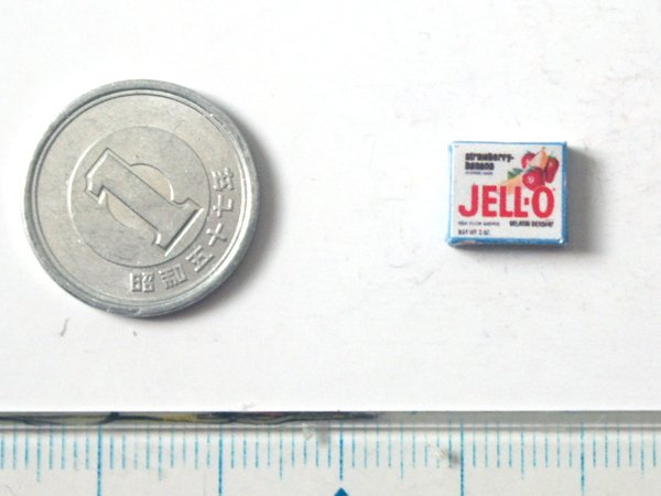 ミニチュア　1/12サイズのパッケージ