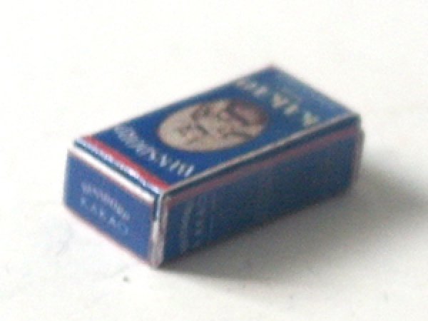 ミニチュア　1/12サイズのパッケージ