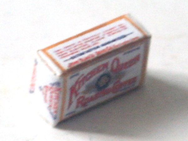 ミニチュア　1/12サイズのパッケージ
