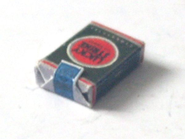 ミニチュア　1/12サイズのパッケージ