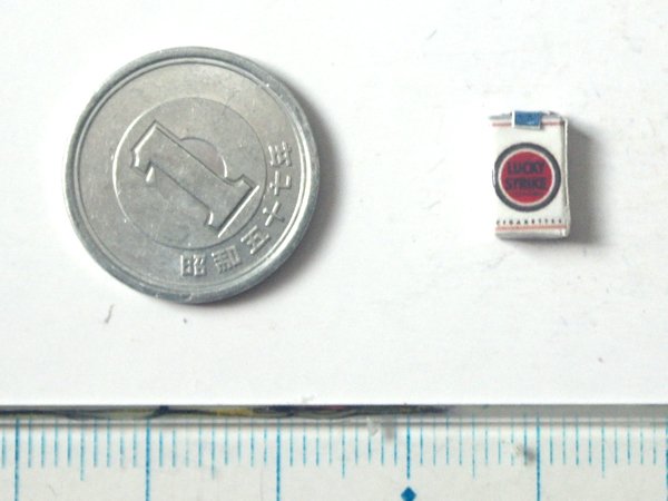 ミニチュア　1/12サイズのパッケージ