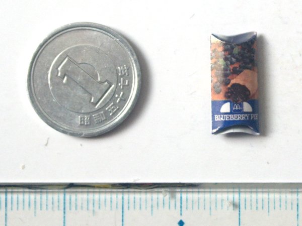 ミニチュア　1/12サイズのパッケージ