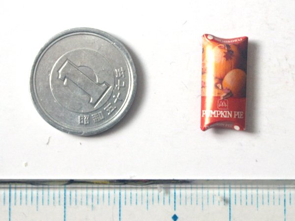 ミニチュア　1/12サイズのパッケージ