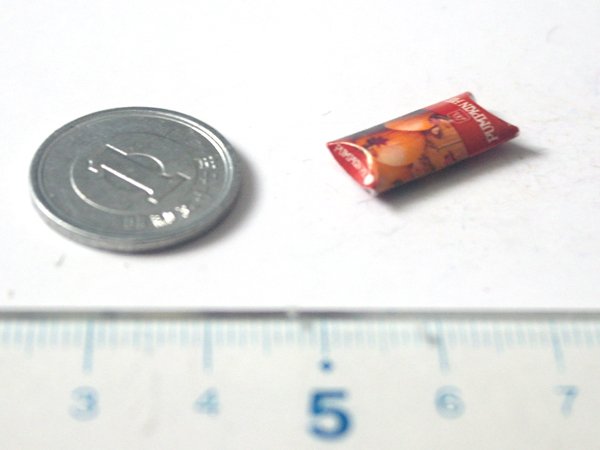 ミニチュア　1/12サイズのパッケージ