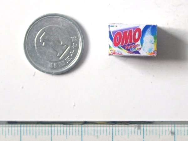 ミニチュア　1/12サイズのパッケージ