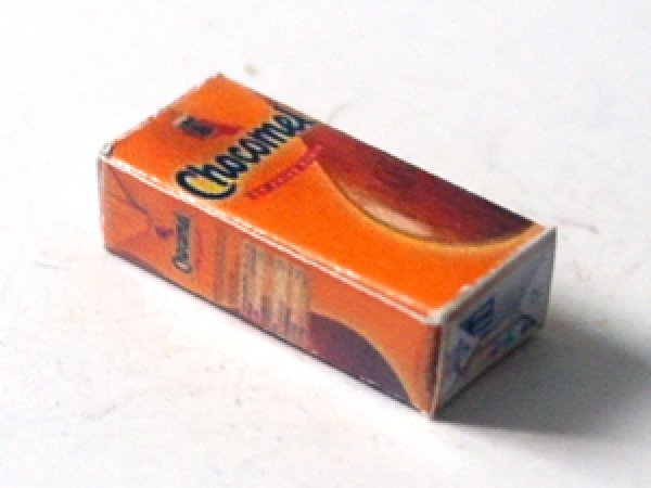 ミニチュア　1/12サイズのパッケージ