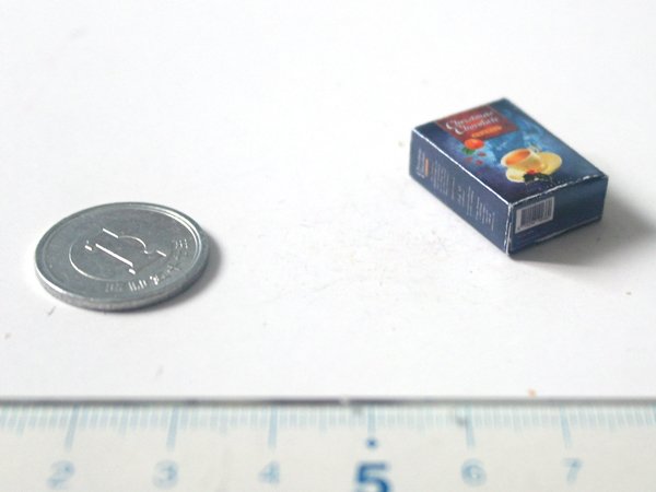 ミニチュア　1/12サイズのパッケージ