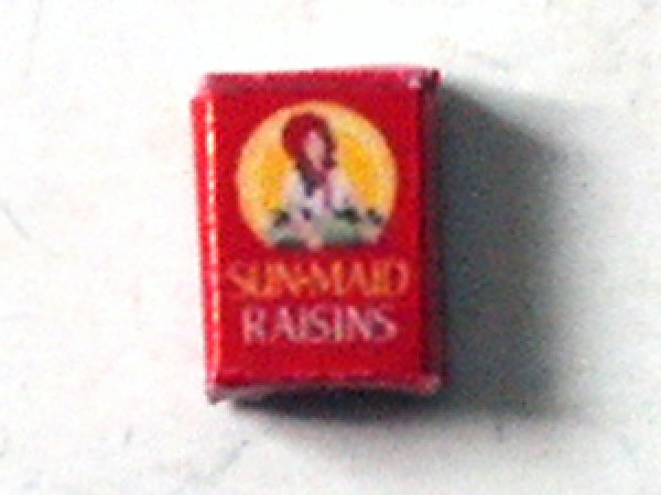 ミニチュア　1/12サイズのパッケージ