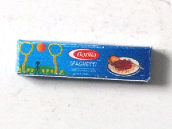 ミニチュア　1/12サイズのパッケージ