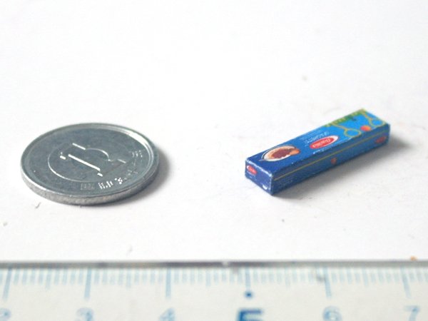 ミニチュア　1/12サイズのパッケージ