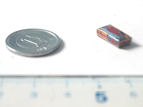 ミニチュア　1/12サイズのパッケージ