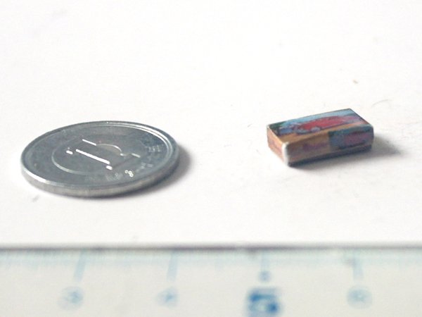 ミニチュア　1/12サイズのパッケージ