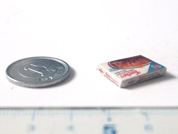 ミニチュア　1/12サイズのパッケージ