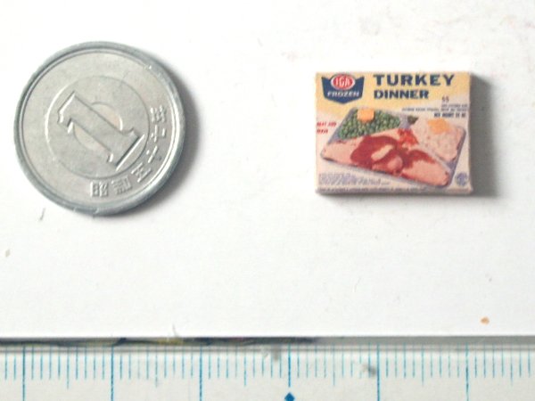 ミニチュア　1/12サイズのパッケージ