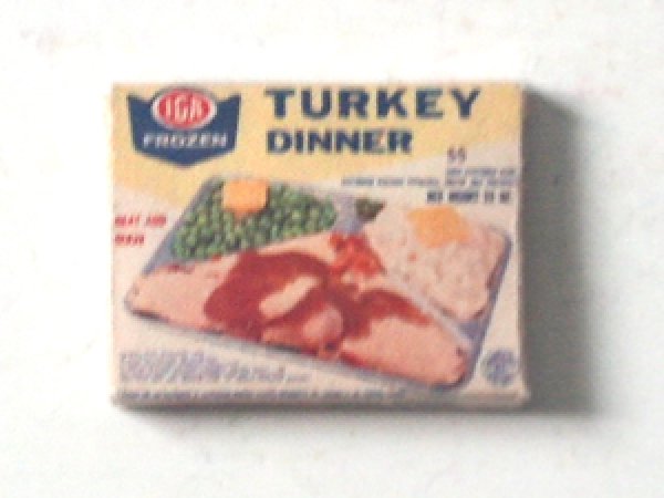 ミニチュア　1/12サイズのパッケージ