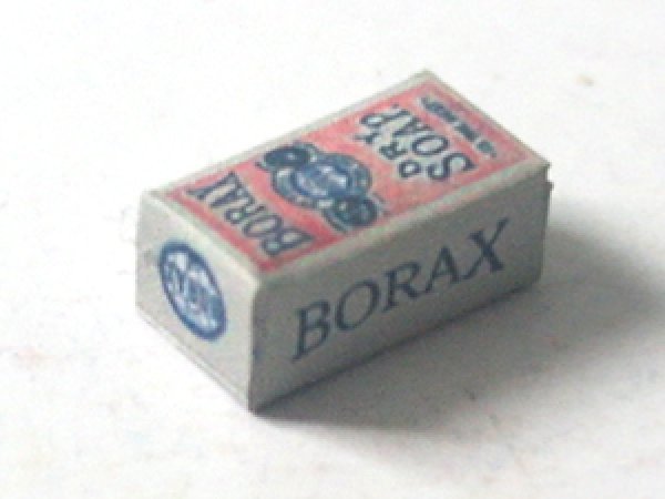 ミニチュア　1/12サイズのパッケージ